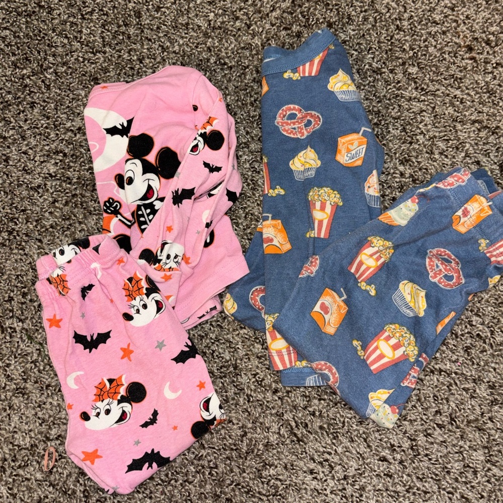 Two pairs of pajamas